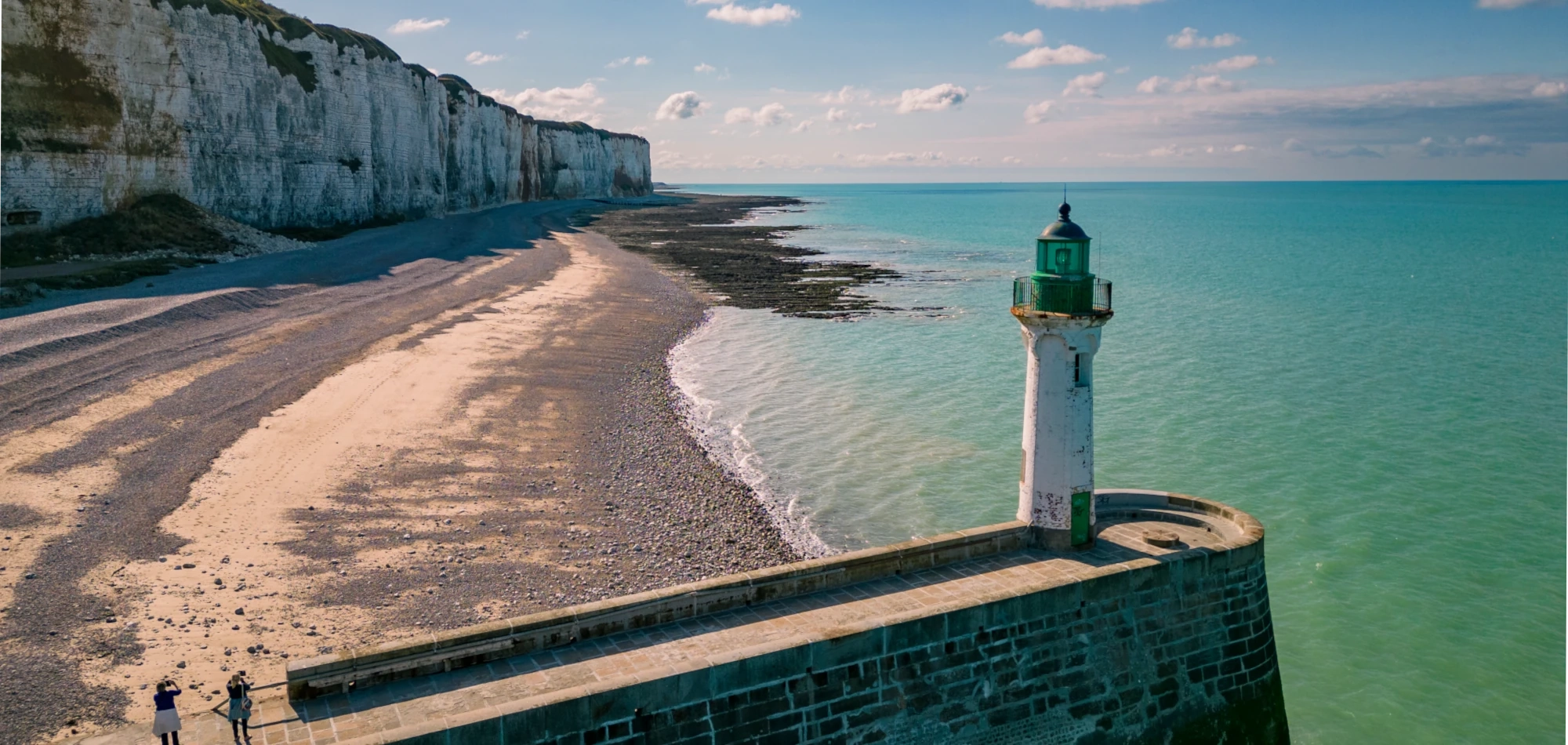 bannière Le GR® 21 - La côte d'Albâtre, le long du littoral normand 