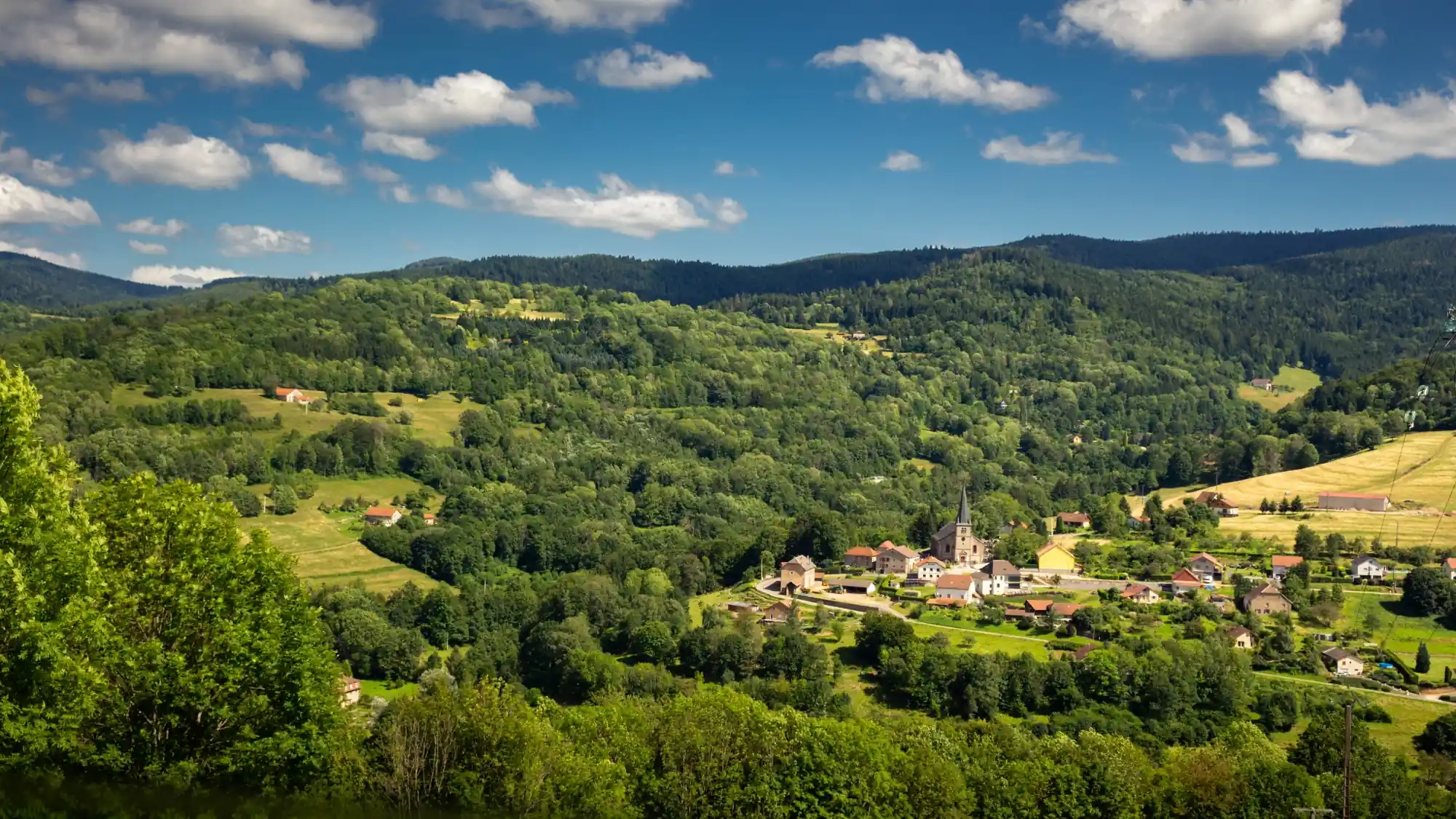 bannière  GR® de Pays de la Déodatie, boucle sud 