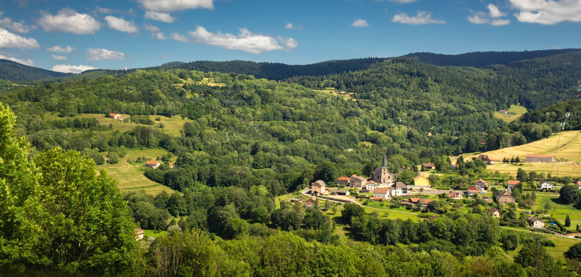 bannière  GR® de Pays de la Déodatie, boucle sud 