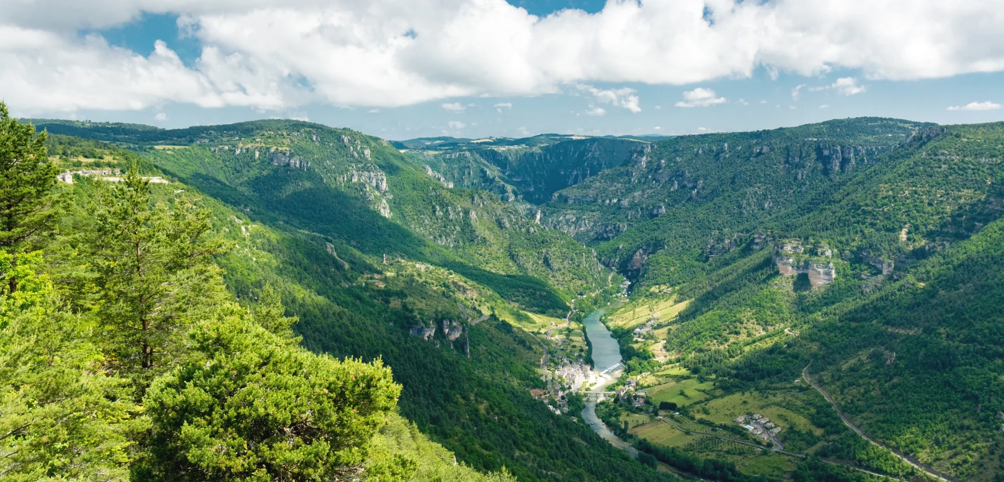 bannière Le GR 736, gorges et vallée du Tarn