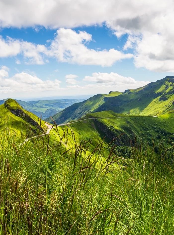 bannière Wanderung durch die Vulkanlandschaft des Cantal