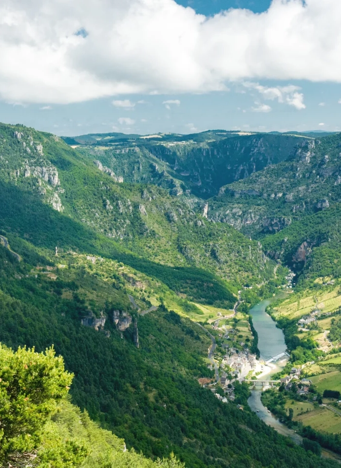 bannière Le GR 736, gorges et vallée du Tarn